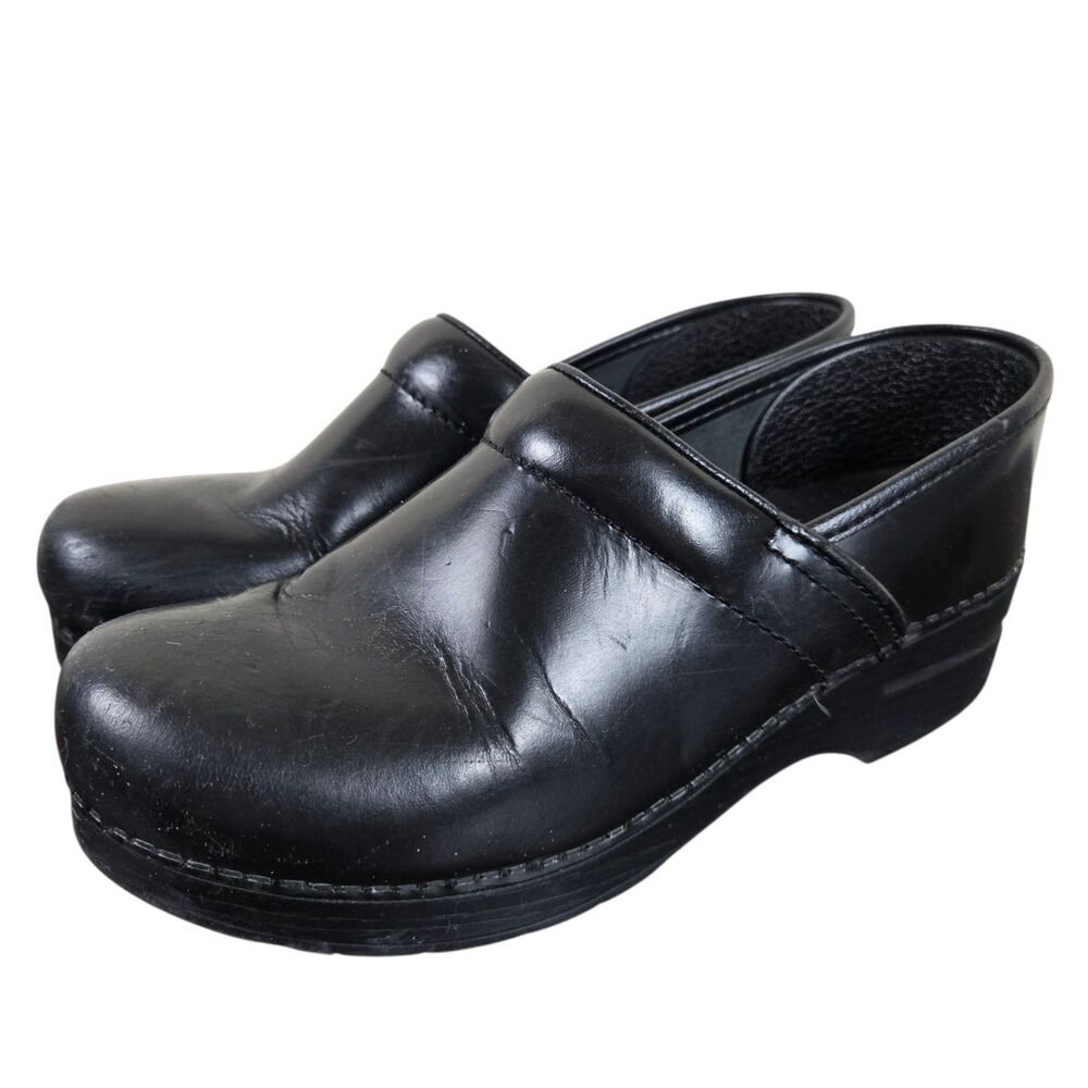 Dansko Clogs Sz 39 US 8.5 - 9 Black Comfort Nursing Medical